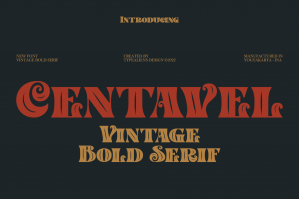Centavel Typeface