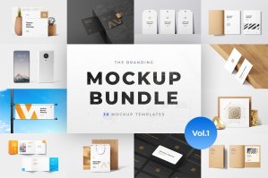 The Branding Mockup Bundle Vol 1