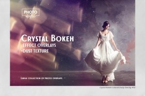 Crystal Bokeh Effect Overlays