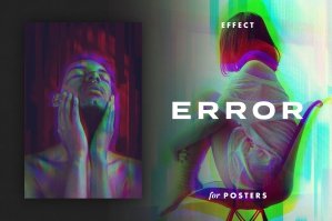 Error Photo Effect For Posters