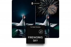 Fireworks Sky Replacement Pack For Photoshop 2021 And Late