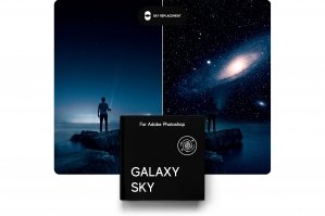 Galaxy Sky Replacement Pack For Photoshop 2021 And Late
