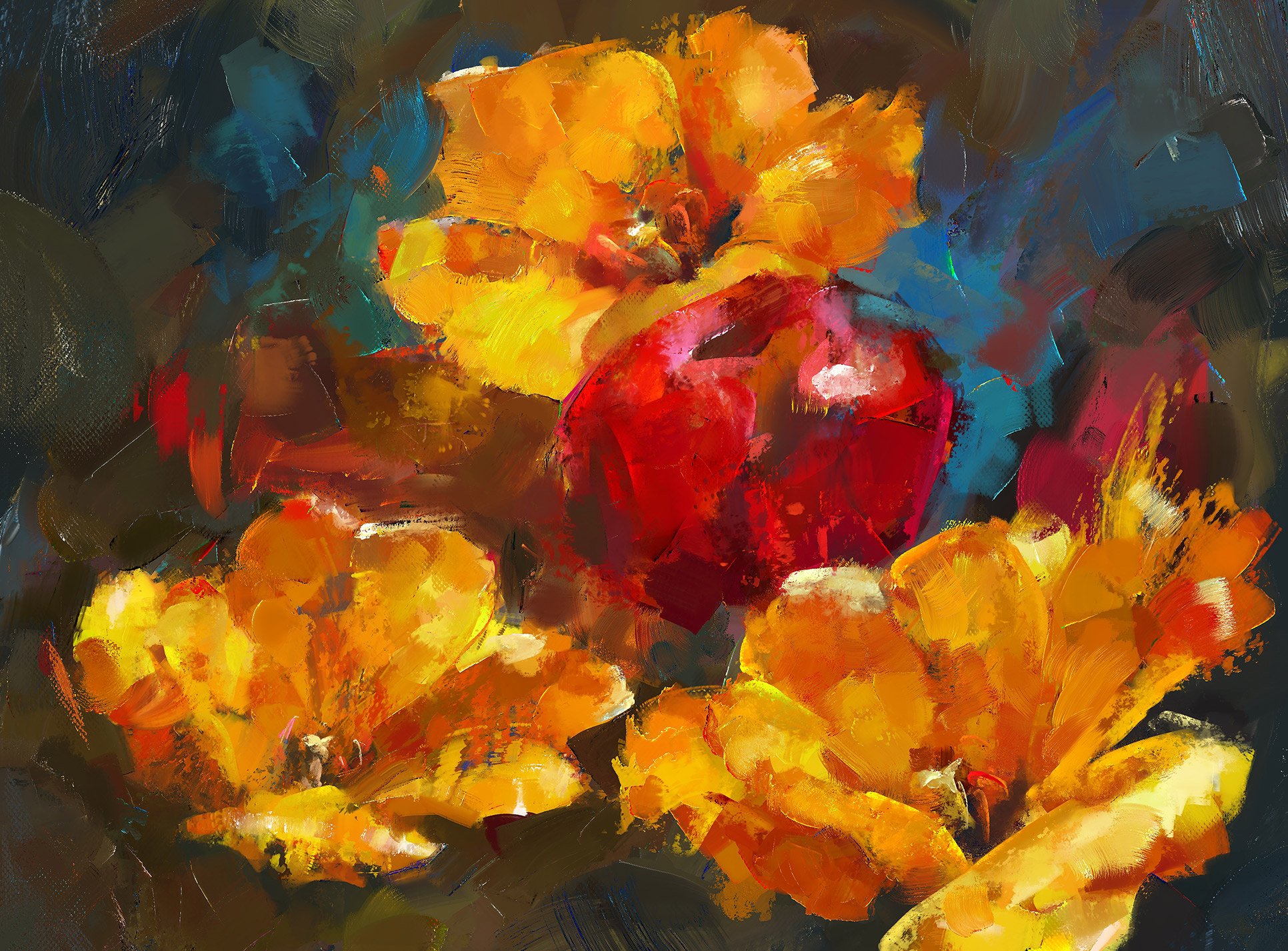 the perfect oils for procreate free download