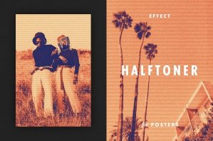 Halftoner Effect For Posters