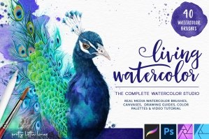 Living Watercolor – The Complete Watercolor Studio