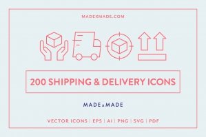 Shipping & Delivery Icons