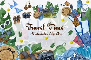 Travel Watercolor Collection