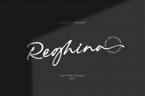 Reghina - Natural Calligraphy Script Font
