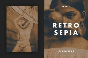 Retro Sepia Effect For Posters