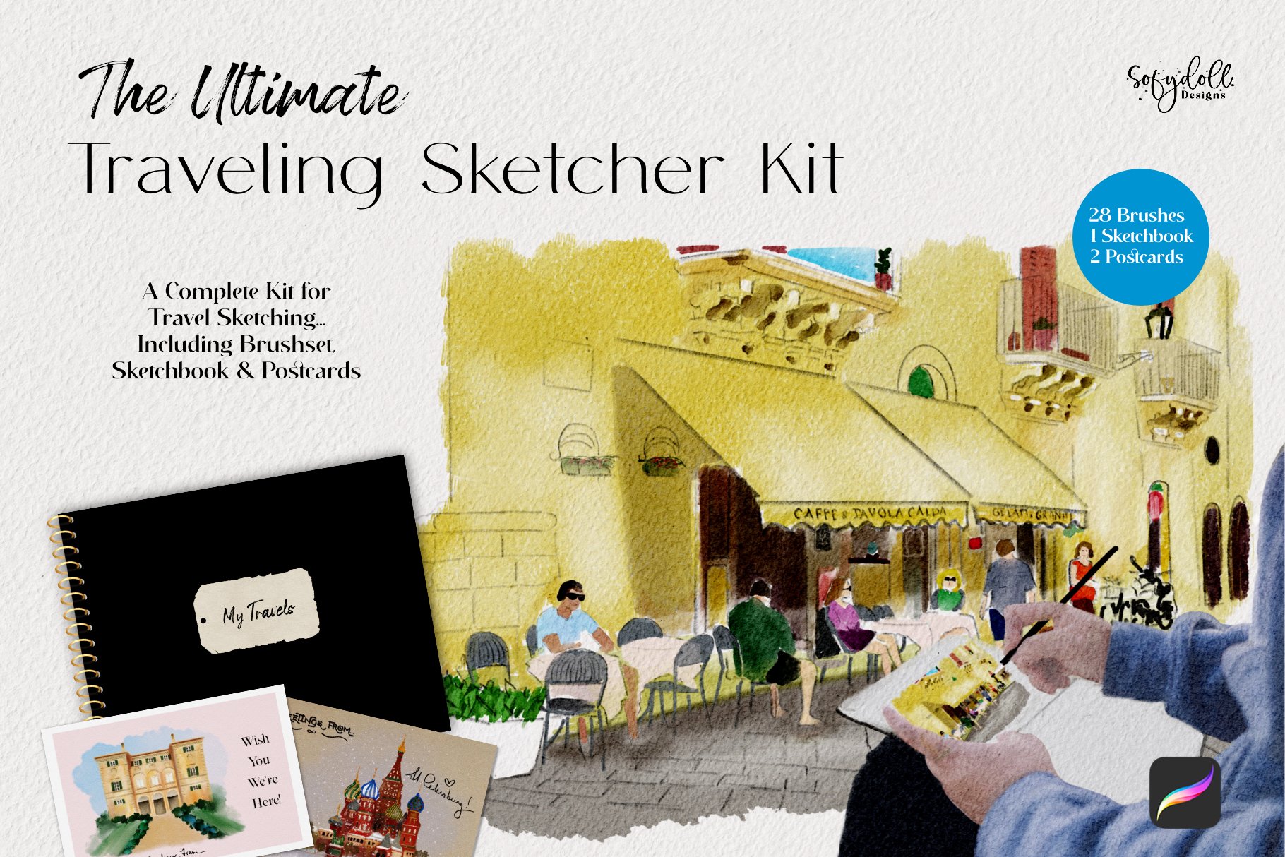 The Ultimate Traveling Sketcher Kit - Design Cuts