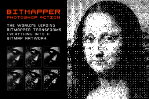 Bitmapper Photoshop Action - Convert Image To Bitmap
