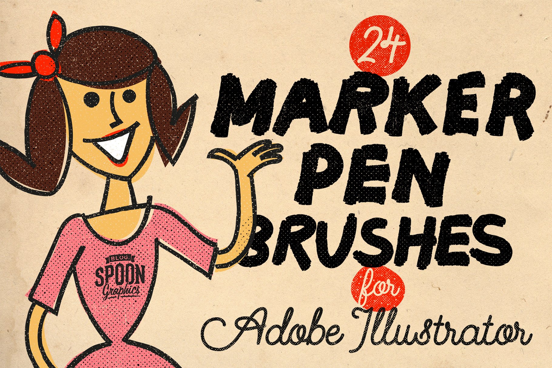 Pen Illustrator Brushes - Design Cuts