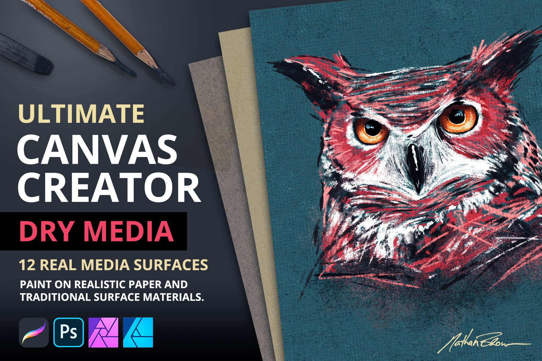 The Ultimate Canvas Creator - Dry Media
