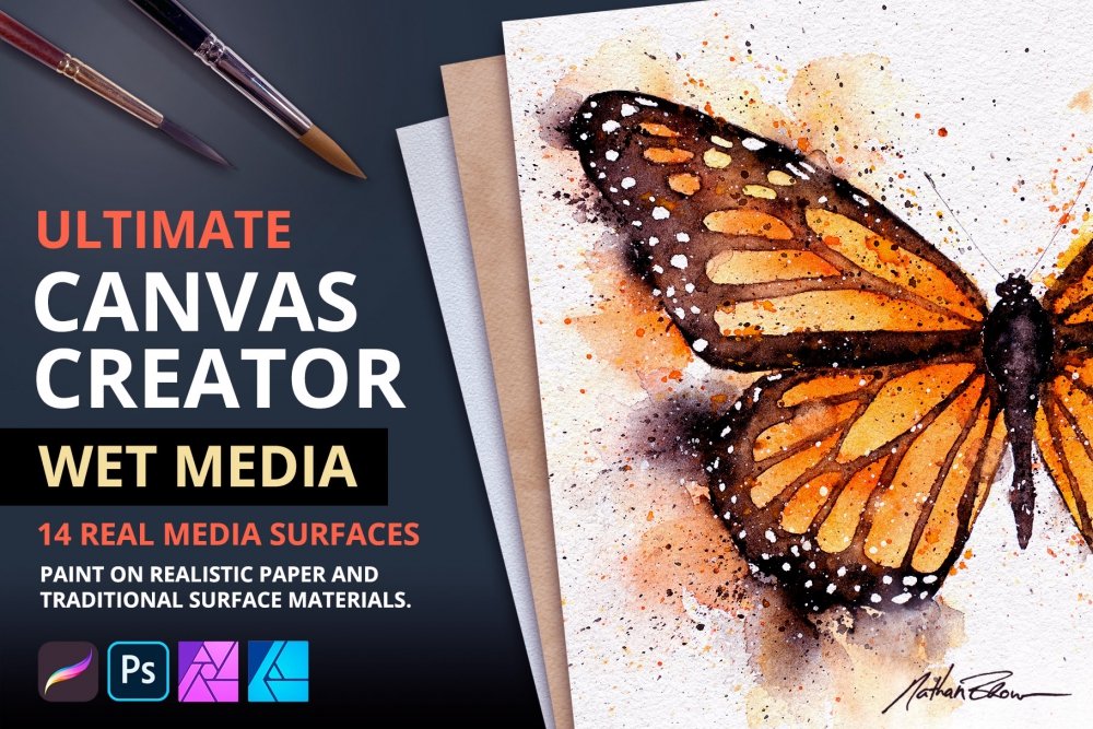The Ultimate Canvas Creator-Wet Media