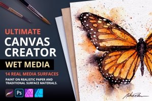The Ultimate Canvas Creator - Wet Media