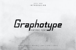 Graphotype Vintage Font
