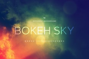Bokeh Sky Backgrounds 4