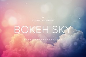 Bokeh Sky Backgrounds 1