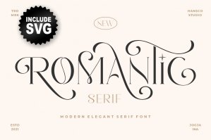 Romantic Serif - Elegant Classy Font
