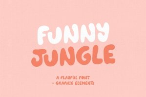 Funny Jungle - Playful Font