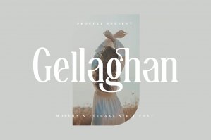 Gellaghan - Stylish Ligature Font