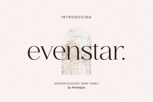 Evenstar - Elegant Serif Family