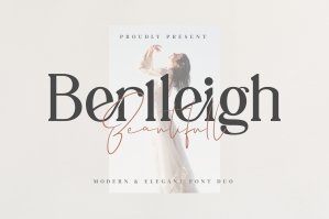 Berlleigh Beautifull - Font Duo