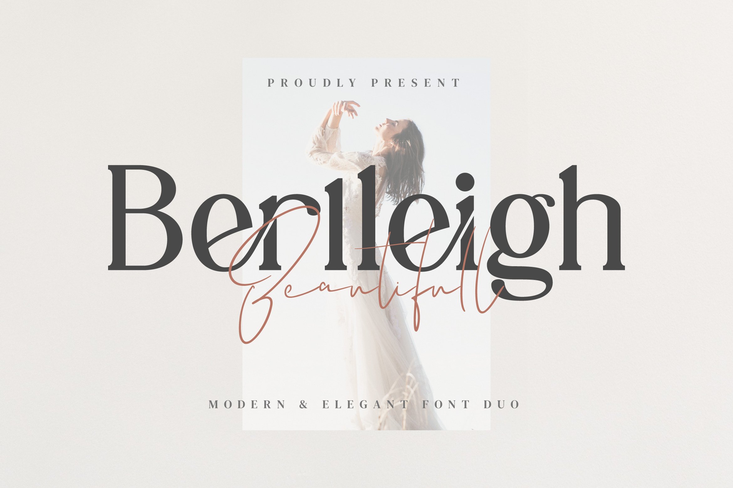 Berlleigh Beautifull - Font Duo - Design Cuts