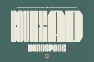 Bauhead Typeface | Font