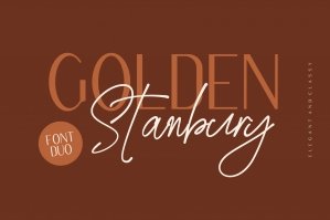 Golden Standbury - Casual Font