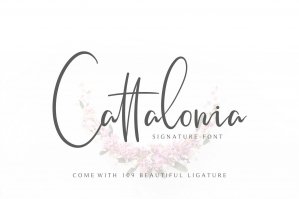 Cattalonia Signature Font