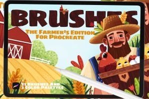 The Farmer’s: Procreate Brushes