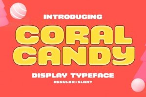 Coral Candy - Bold Display Font