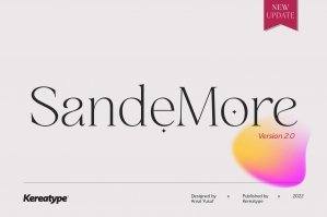 San De More - Stylish Classy Serif Family