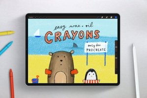 The Crayon Box For Procreate