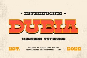 Dubia Typeface
