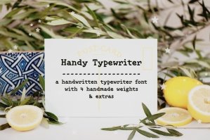 Handy Typewriter Font