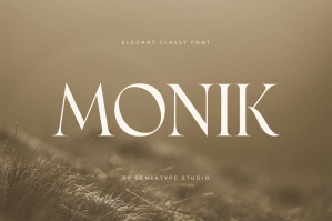 Monik - Elegant Classy Font