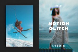 Motion Glitch Effect For Posters