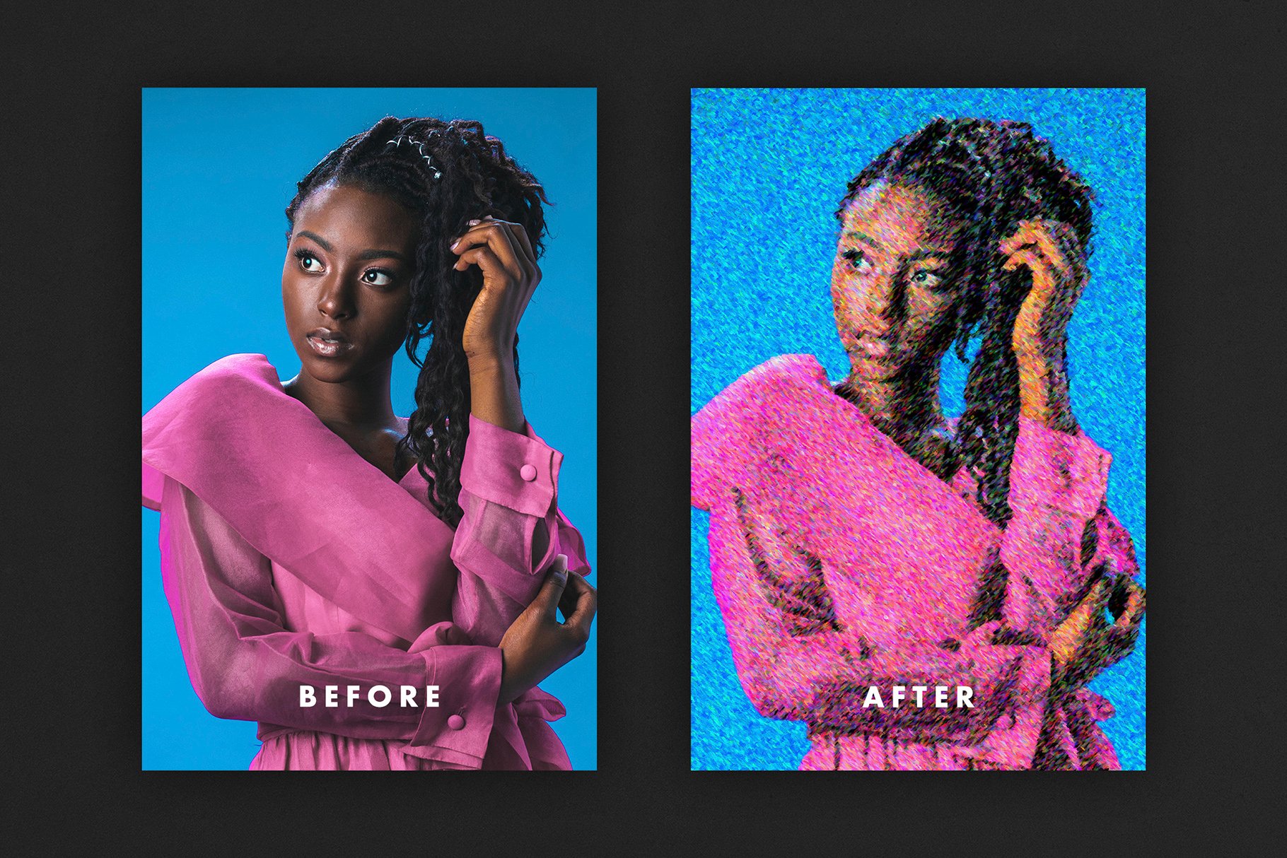 Painted Photo Effect - Design Cuts