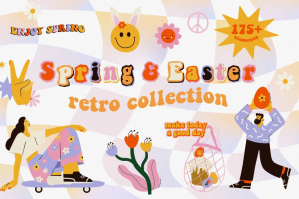 Retro Spring & Easter In 70s-90s