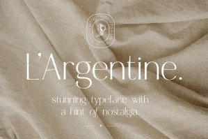 Argentine - Nostalgic Elegant Sans