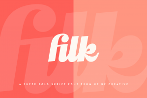 Filk Script Font