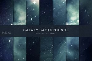 Galaxy Futuristic Color Backgrounds