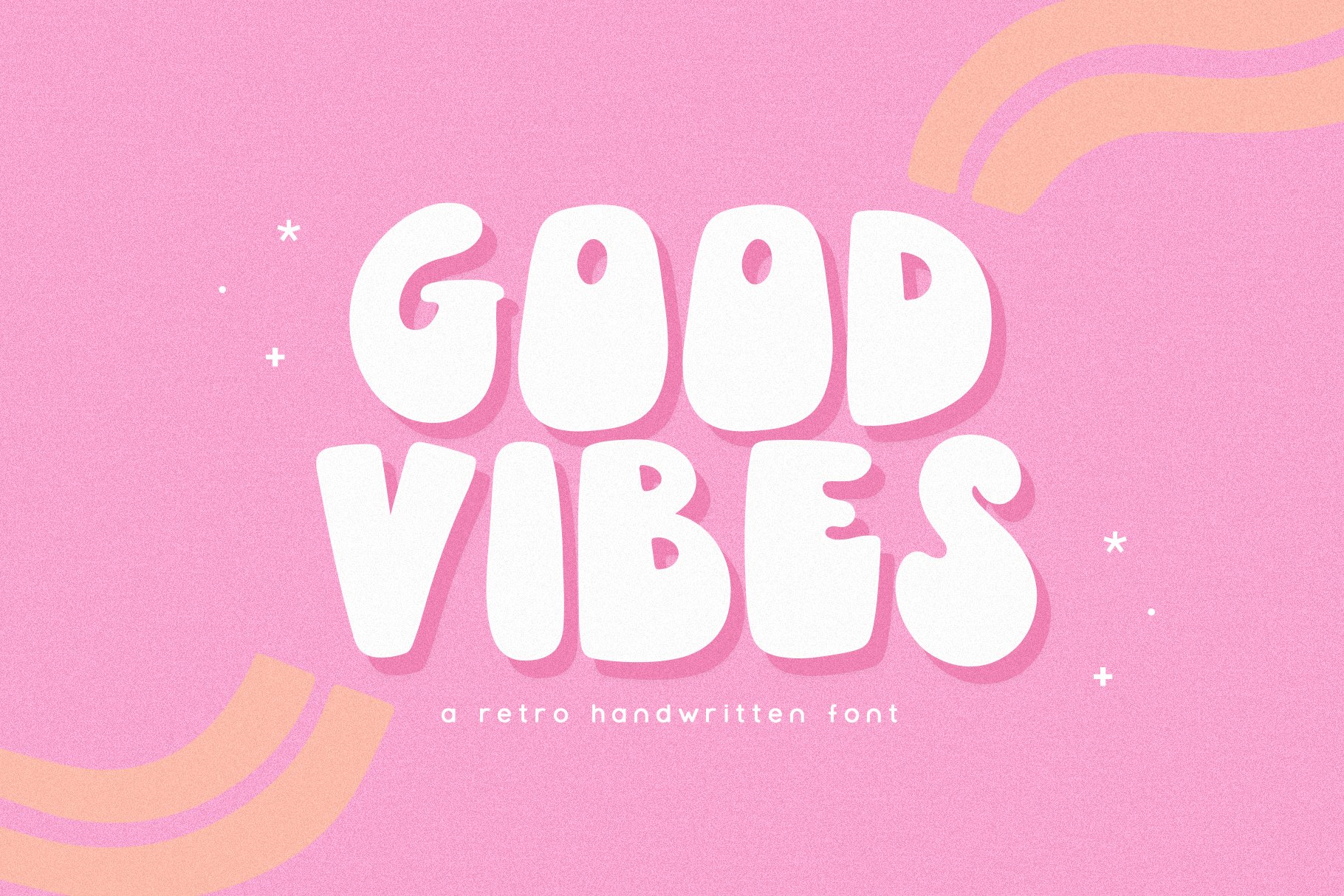 Good Vibes - Retro Handwritten Font