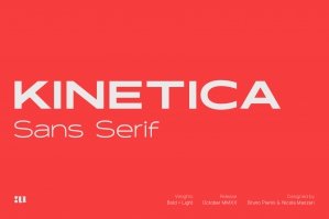 Kinetica Typeface
