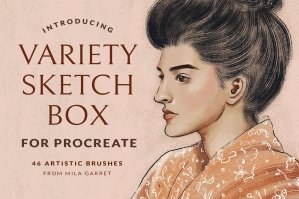 Variety Sketch Box For Procreate