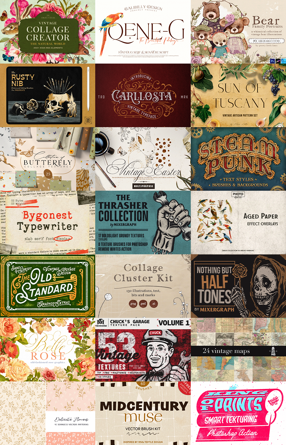 The Versatile Vintage Toolbox For Creatives