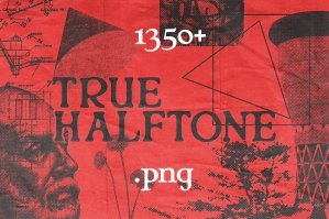 1350+ True Halftone Collection