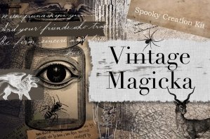 Vintage Magicka Procreate Creation Kit